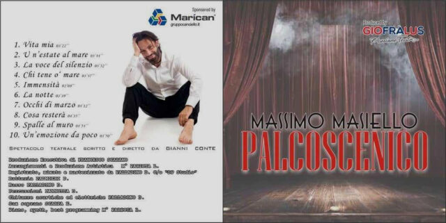 In uscita il nuovo cd di  MASSIMO MASIELLO:  “Palcoscenico”