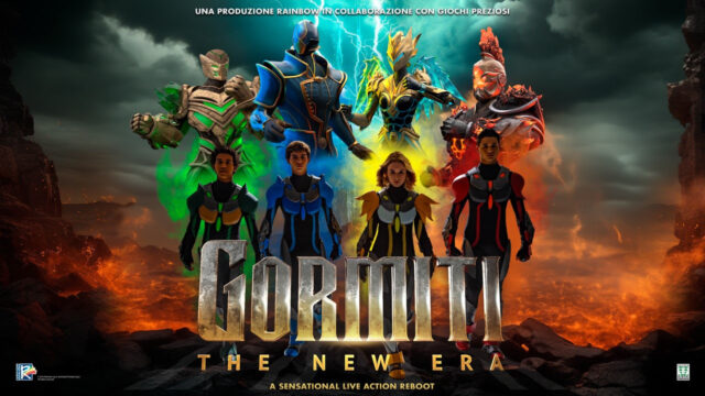 SANREMO 2024: presentato in anteprima mondiale il teaser trailer di “GORMITI – THE NEW ERA”, il nuovo live action targato RAINBOW
