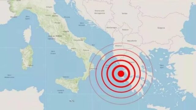 Scossa di terremoto 5.8 in Grecia: avvertita anche in Puglia