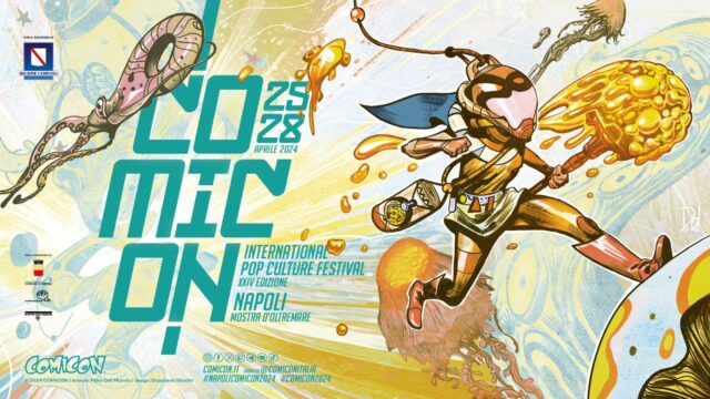 Annunciate le prime mostre di Comicon Napoli 2024 dal 25 al 28 aprile alla Mostra d’Oltremare