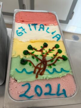A Capri al G7 anche il “gelato” di Buonocore parla di Pace