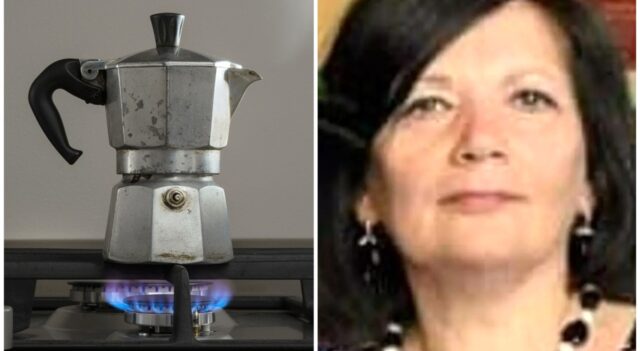 Moka esplode mentre prepara il caffè: la maestra Lucia muore a 66 anni