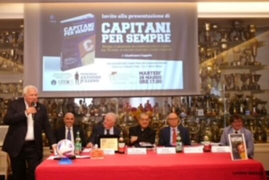 A Bruscolotti e Ferrara il Premio Capitani per sempre e il Memorial Juliano nell’ambito della presentazione del libro Capitani per sempre di Gianfranco Coppola