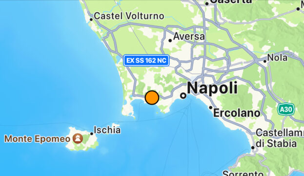 Ultim’ora, forte scossa di terremoto risveglia l’area Flegrea
