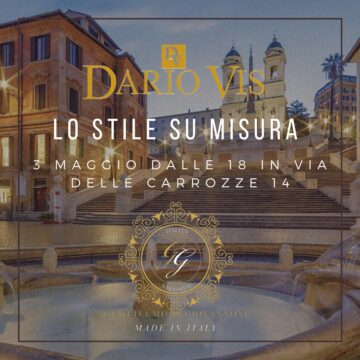 Lo stile su Misura: nasce la partnership tra Giovannoni e Dario Vis
