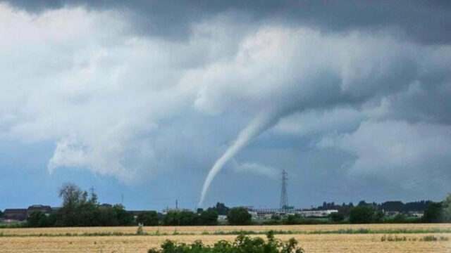 Ancora danni da maltempo: bomba d’acqua e tornado su Rovigo