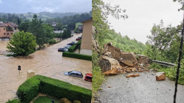 Emergenza maltempo Emilia Romagna: evacuate case allagate