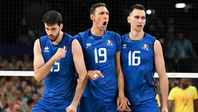 Buona la prima per l’Italvolley alle Olimpiadi2024: battuto il Brasile per 3-1