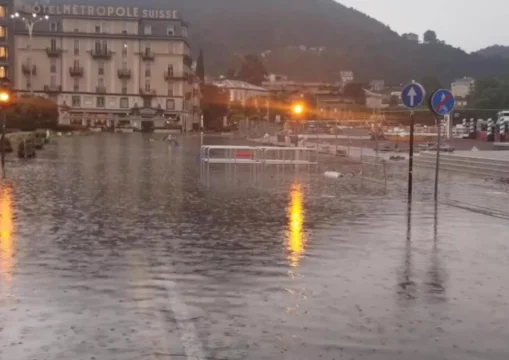 Esonda il lago di Como, Varese e Como sommerse da un temporale: allagamenti, alberi caduti e disagi sui treni