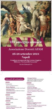 II Convegno annuale dell’ANDA –  Associazione Docenti AFAM