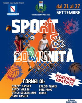 Sant’Anastasia, Sport e tornei in piazza