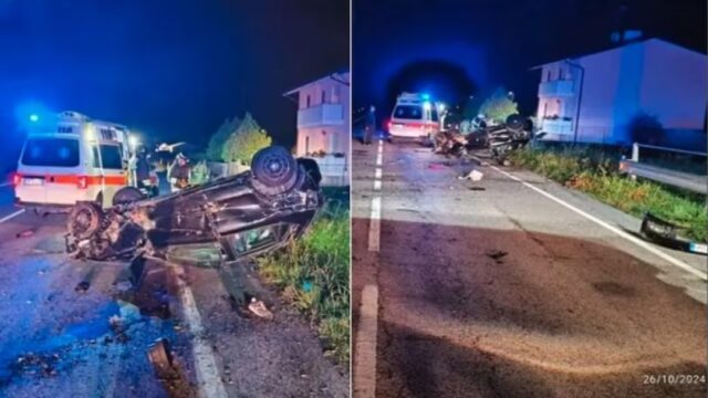 Auto si schianta contro un muro: 37enne muore sbalzato a 4 metri