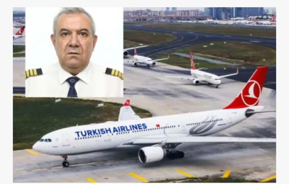 Pilota muore in volo a bordo di un aereo di Turkish Airlines