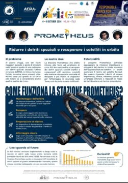 75esima edizione dell’International Astronautical Congres |Il Progetto Prometheus della V I Liceo F. Severi di Castellammare premiato alla call for ideas organizzata dall’Asi