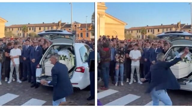 Nonno balla al funerale del nipote 15enne: “Dopo ho sentito la sua voce dirmi grazie”