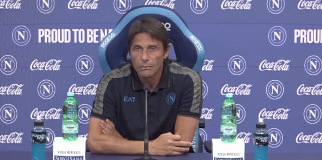 Le parole di Antonio Conte dopo Napoli-Atalanta: “Poco da rimproverare ai miei, complimenti all’Atalanta”