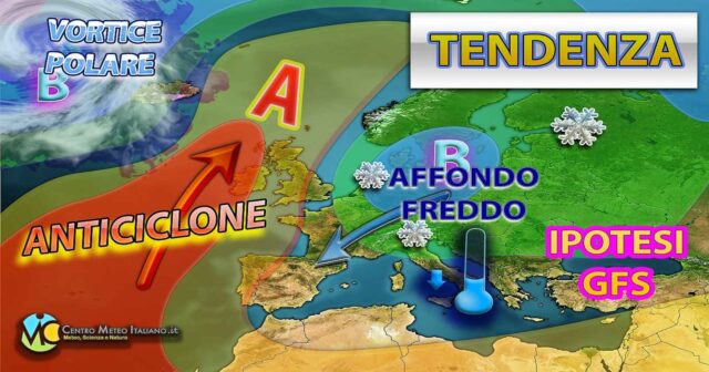 Addio temperature miti: l’Italia si prepara ad accogliere il freddo dall’est Europa