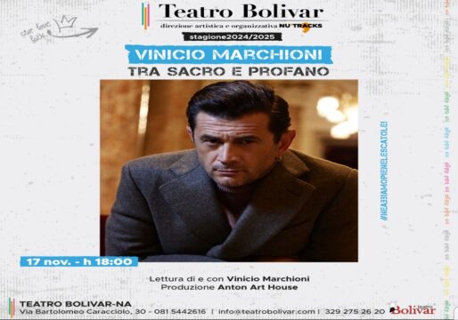 AL TEATRO BOLIVAR ARRIVA LA ROMA DI VINICIO MARCHIONI “TRA SACRO E PROFANO” 