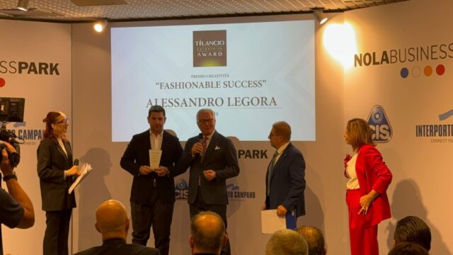 Alessandro Legora riceve il Premio Tilancio Enterprise Award in qualità di esponente di una delle più importanti realtà imprenditoriali regionali