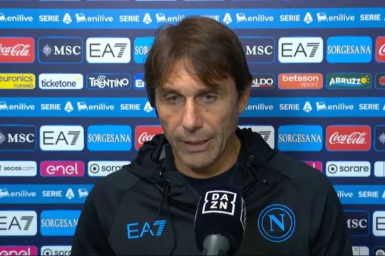 Antonio Conte dopo Napoli-Lazio: “La strada è quella ma serve più qualità negli ultimi 30 metri”