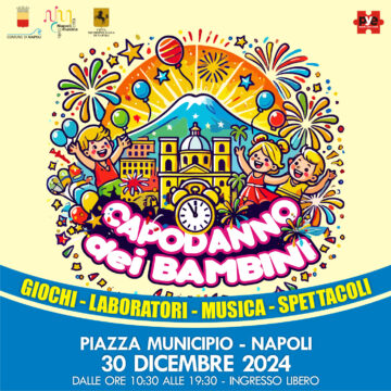 Il Capodanno dei Bambini a Piazza Municipio il 30 dicembre dalle ore 10.30