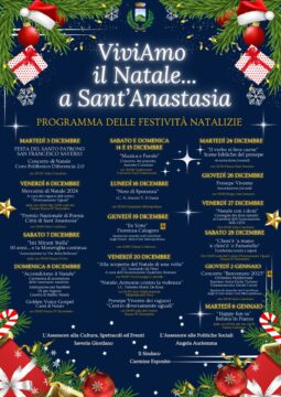 Sant’Anastasia| Il Presepe Vivente vesuviano raddoppia, programma festività