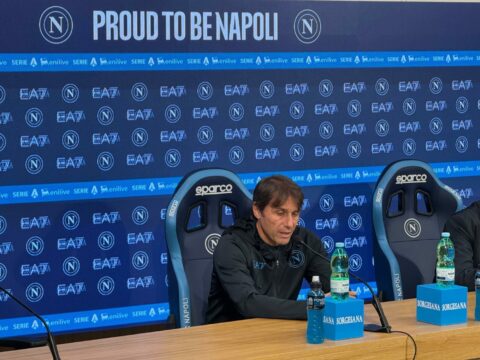 Napoli-Udinese 1-1: le parole di Antonio Conte in conferenza stampa