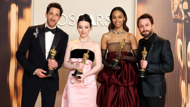 Oscar 2025: “Anora” vince come Miglior Film, Adrien Brody miglior attore in “The Brutalist”