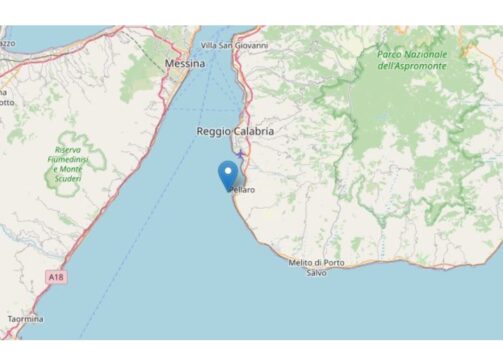 Ultim’ora, trema lo Stretto di Messina: registrata forte scossa di terremoto