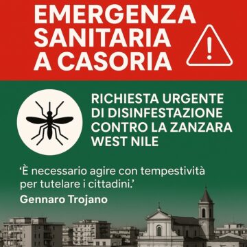 Emergenza sanitaria: richiesta urgente di disinfestazione contro la zanzara West Nile
