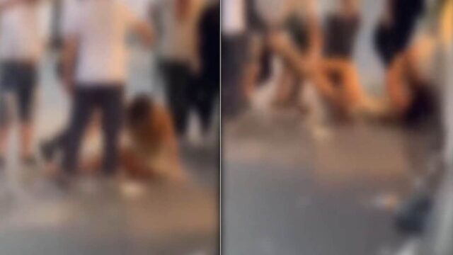 Violenza in pieno centro: donna viene aggredita e trascinata a terra davanti a tutti