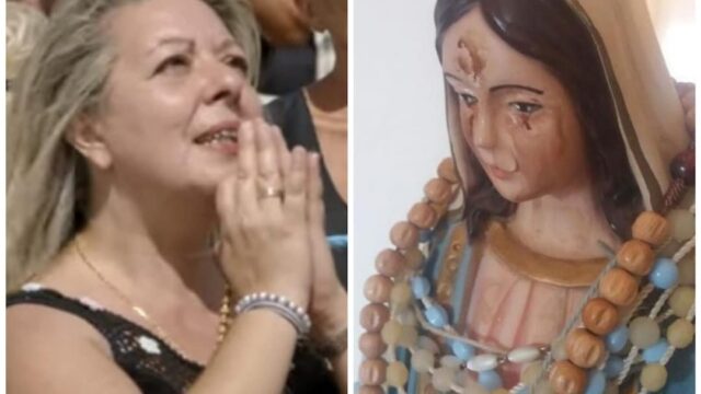 Oggi la perizia in Tribunale della statuetta che piange della Madonna di Trevigiano