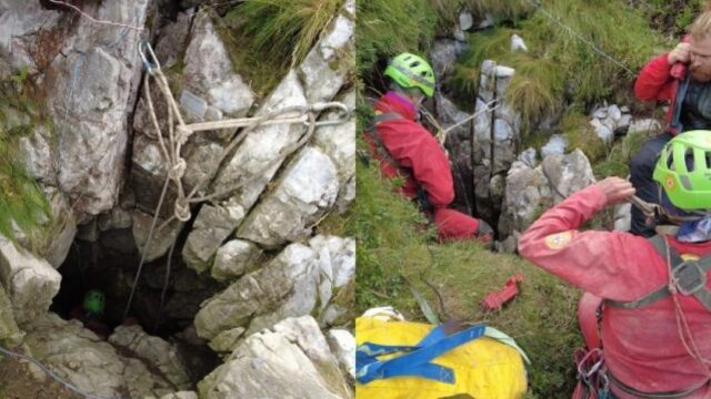 Speleologo 62enne resta ancora bloccato: “Ha un trauma cranico”