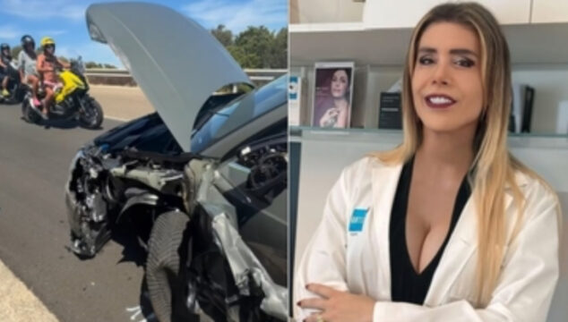 Incidente stradale in vacanza per Jenny Urtis: auto completamente distrutta, le sue condizioni