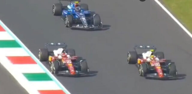 La triste parata della Ferrari a Monza: un tempo così si celebravano le vittorie in Formula 1