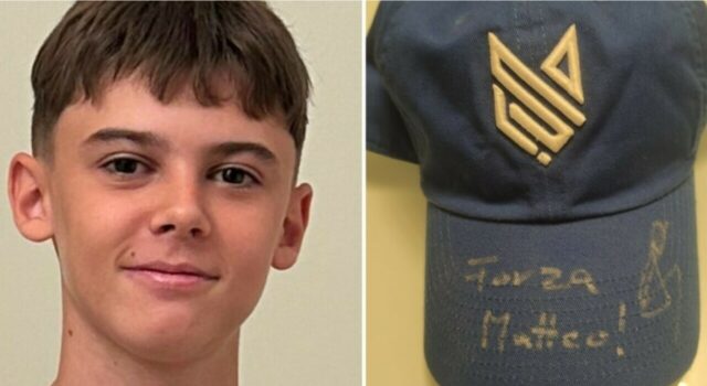 Matteo Tomasello muore a 17 anni per un tumore cerebrale: l’ultimo messaggio di Sinner