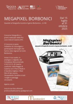 Concorso fotografico “Megapixel Borbonici”: la fotografia incontra il genio della Reggia di Caserta
