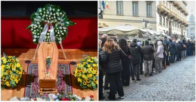 Oltre 5mila persone alla camera ardente di Ornella Vanoni, il sindaco di Milano Sala: “Era uno dei simboli della città”