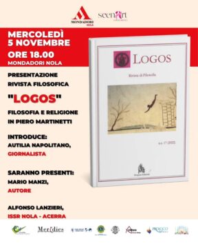 Alla Mondadori la presentazione della Rivista Filosofica “LOGOS”