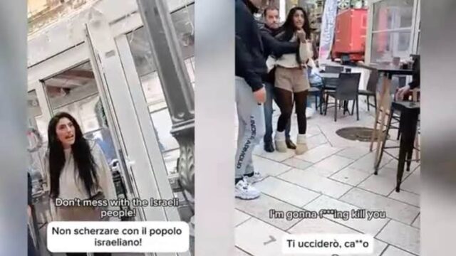 Insulti e scontri tra turisti israeliani e attivisti: “Non scherzate con il popolo israeliano. Vi uccido”