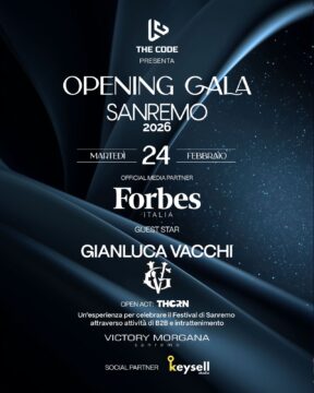 Sanremo 2026, opening gala al Victory Morgana con dj set di Gianluca Vacchi