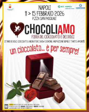 San Valentino dolce con Chocoliamo, domani appuntamento a Piazza San Pasquale