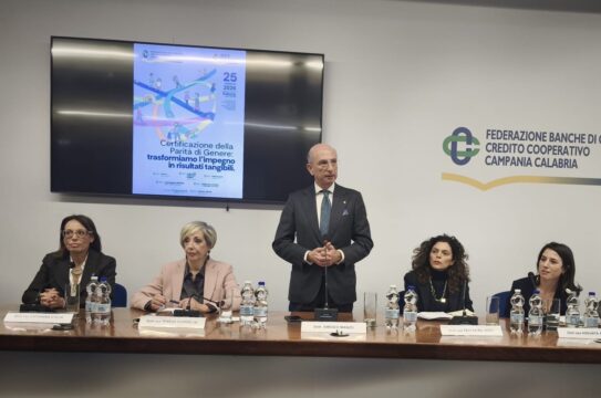 Le Banche di Credito Cooperativo di Campania e Calabria concludono il progetto Pari opportunità