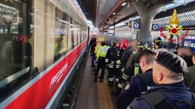 Traffico ferroviario in tilt: c’è una persona morta investita da un treno