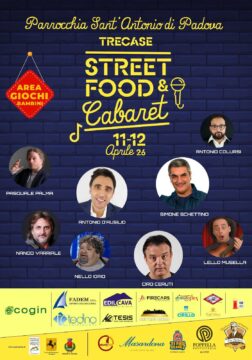 Costruire Ali per il Futuro: Street Food & Cabaret, 11 e 12 aprile a Trecase