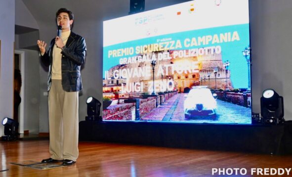 Luigi Zeno protagonista al Premio Sicurezza Campania – Gran Galà del Poliziotto