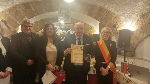 Vince il Poeta Francesco Terrone, Il prestigioso Premio Internazionale di Arte Letteraria “Omaggio a Pasolini”