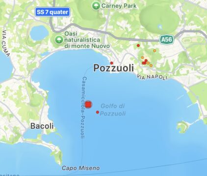 Terremoto a Napoli, la magnitudo é 4.4. Paura in città