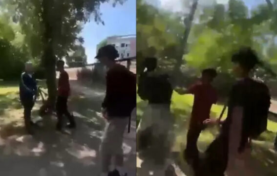 Aggressione al parco: baby gang accerchia e picchia due professori