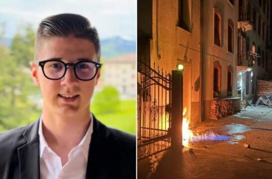 Molotov e minacce al giornalista anti-camorra Adriano Cappellari: attentato nella notte davanti alla sua abitazione